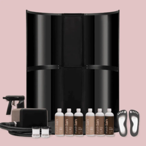 Deluxe Sprej Ten Set: Obuka, Oprema, Kabina i 6×500ml Rastvora